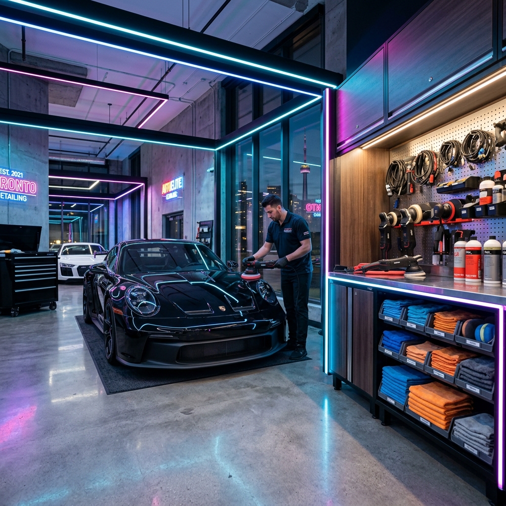 Maple Premium Detailing Studio Interior